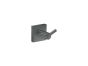 Sanco Iconic Double Bath Robe Hook Ανθρακί ανάγλυφο 26748-Μ118