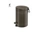 Sanco Waste Bins Χαρτοδοχείο 3 lt Soft Close (AISI 304) Σκούρο μπρονζέ ματ 90603-DM25