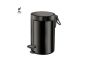 Sanco Waste Bins Χαρτοδοχείο 3 lt Soft Close (AISI 304) PVD gun metal γυαλιστερό 90603-PVD-05PL