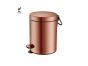 Sanco Waste Bins Χαρτοδοχείο 5 lt Soft Close (AISI 304) PVD κόκκινος χαλκός βουρτσιστός 90605-PVD-10BR