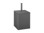 Sanco Waste Bins Χαρτοδοχείο Σκούρο γραφίτη 90653-122