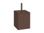Sanco Waste Bins Χαρτοδοχείο Wenge ανάγλυφο 90653-Α75