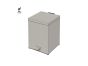 Sanco Waste Bins Χαρτοδοχείο 5lt Γκρι τσιμέντου ματ 90677-M104