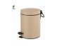 Sanco Waste Bins Χαρτοδοχείο 5lt Soft Closing System Μόκα ματ 90680-M103