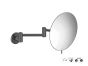 Sanco Cosmetic mirrors Μεγεθυντικός καθρέπτης x3 (Διπλό βραχίονα) Σκούρο γραφίτη MR-701-122