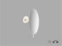 Sanco Cosmetic mirrors Μεγεθυντικός καθρέπτης x3 Μπεζ ματ MR-702-Μ102