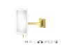 Sanco LED Cosmetic mirrors Μεγεθυντικός καθρέπτης x3 με LED PVD χρυσό ορείχαλκο γυαλιστερό MRLED-305-PVD-02PL