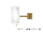 Sanco LED Cosmetic mirrors Μεγεθυντικός καθρέπτης x3 με LED Μπρονζέ ματ MRLED-305-Μ25