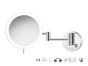 Sanco LED Cosmetic mirrors Μεγεθυντικός καθρέπτης x3 με LED Χρώμιο MRLED-701-Α03