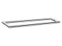 Sanco Glass Door Accessories Διπλή Λαβή / Πετσετοθήκη Χρώμιο SET-GL0715-Α03