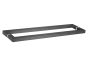 Sanco Glass Door Accessories Διπλή Λαβή / Πετσετοθήκη Σκούρο γραφίτη SET-GL0723-122