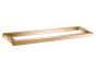 Sanco Glass Door Accessories Διπλή Λαβή / Πετσετοθήκη PVD θερμό μπρονζέ γυαλιστερό SET-GL0723-PVD-01PL