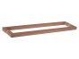 Sanco Glass Door Accessories Διπλή Λαβή / Πετσετοθήκη Χάλκινο ματ SET-GL0723-Μ26