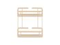 Sanco Shower Baskets Διπλή παραλ/μη Θήκη Λευκό ματ 00004-Μ101