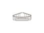 Sanco Shower Baskets Γωνιακή Θήκη PVD χρυσό ορείχαλκο βουρτσιστό 00008-PVD-02BR