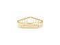 Sanco Shower Baskets Γωνιακή Θήκη PVD χρυσό ορείχαλκο γυαλιστερό 00008-PVD-02PL