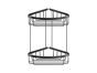 Sanco Shower Baskets Διπλή γωνιακή Θήκη Λευκό ματ 00009-Μ101