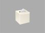 Sanco Tissue Dispensers Tissue Box Free standing | Wall mounted (AISI 304) Λευκό ματ 00106-Μ101