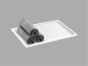 Sanco Hotel Amenities Guest Towel Tray Μαύρο ματ 00136-Μ116