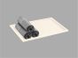 Sanco Hotel Amenities Guest Towel Tray Μαύρο ματ 00136-Μ116