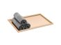 Sanco Hotel Amenities Guest Towel Tray Μαύρο ματ 00136-Μ116