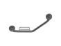 Sanco Grab-bars Λαβή Τύπου V Με Σαπ/κη Ανθρακί ανάγλυφο 00402-Μ118