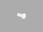 Sanco Bath Robe Hook & Door Stop Μονό Άγκιστρο Χρώμιο 00671-Α03
