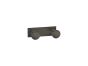Sanco Bath Robe Hook & Door Stop Διπλό Άγκιστρο Μόκα ματ 00682-M103