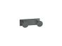 Sanco Bath Robe Hook & Door Stop Διπλό Άγκιστρο Μόκα ματ 00682-M103