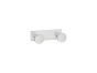 Sanco Bath Robe Hook & Door Stop Διπλό Άγκιστρο Μόκα ματ 00682-M103