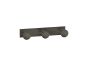 Sanco Bath Robe Hook & Door Stop Τριπλό Άγκιστρο Μπεζ ματ 00683-Μ102
