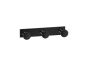 Sanco Bath Robe Hook & Door Stop Τριπλό Άγκιστρο Μπεζ ματ 00683-Μ102