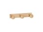 Sanco Bath Robe Hook & Door Stop Τριπλό Άγκιστρο Μπεζ ματ 00683-Μ102