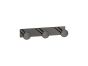 Sanco Bath Robe Hook & Door Stop Τριπλό Άγκιστρο Μπεζ ματ 00683-Μ102