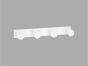 Sanco Bath Robe Hook & Door Stop Τετραπλό άγκιστρο Χάλκινο ματ 00684-Μ26