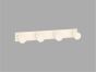 Sanco Bath Robe Hook & Door Stop Τετραπλό άγκιστρο Χάλκινο ματ 00684-Μ26