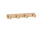 Sanco Bath Robe Hook & Door Stop Τετραπλό άγκιστρο Χάλκινο ματ 00684-Μ26