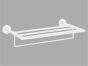 Sanco Towel racks Ραφιέρα Πετσετών Μαύρο ματ 00911-Μ116