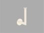 Sanco Corner Χαρτοθήκη εφεδρική Χρώμιο 22716-Α03