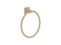 Sanco Iconic Towel Ring Μαύρο ματ 26709-Μ116