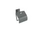 Sanco Iconic Toilet Roll Holder with cover Μαύρο ματ 26717-Μ116