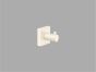Sanco Iconic Single Bath Robe Hook Μαύρο ματ 26728-Μ116