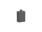 Sanco Bathroom Set Cosmetic Box Wenge ανάγλυφο 80102-Α75