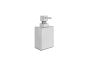 Sanco Bathroom Set Επικαθήμενο Ντισπένσερ Μόκα ματ 90354-M103