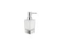 Sanco Bathroom Set Επικαθήμενο Ντισπένσερ Μαύρο ματ 90355-Μ116