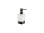 Sanco Bathroom Set Επικαθήμενο Ντισπένσερ Μαύρο ματ 90355-Μ116