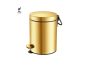 Sanco Waste Bins Χαρτοδοχείο 5 lt Soft Close (AISI 304) Μπρονζέ ματ 90605-Μ25