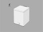 Sanco Waste Bins Χαρτοδοχείο 5lt Inox 90677-Α90