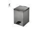 Sanco Waste Bins Χαρτοδοχείο 5lt Inox 90677-Α90