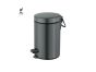 Sanco Waste Bins Χαρτοδοχείο 3lt Soft Closing System Inox 90689-Α90